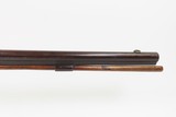 LANCASTER, PENNSYLVANIA Antique GOMPF Long Rifle GERMAN SILVER DOG BACK ACTION Engraved GAME GETTING Homestead Rifle - 3 of 25