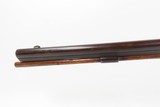 LANCASTER, PENNSYLVANIA Antique GOMPF Long Rifle GERMAN SILVER DOG BACK ACTION Engraved GAME GETTING Homestead Rifle - 22 of 25
