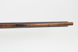 LANCASTER, PENNSYLVANIA Antique GOMPF Long Rifle GERMAN SILVER DOG BACK ACTION Engraved GAME GETTING Homestead Rifle - 9 of 25