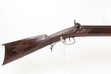 ENGRAVED Antique JOHN WURFFLEIN Half Stock BACK ACTION .40 Percussion Rifle Made by the Founder of the SHUETZEN VEREIN - 4 of 21