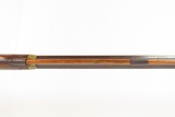 ENGRAVED Antique JOHN WURFFLEIN Half Stock BACK ACTION .40 Percussion Rifle Made by the Founder of the SHUETZEN VEREIN - 7 of 21