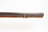 ENGRAVED Antique JOHN WURFFLEIN Half Stock BACK ACTION .40 Percussion Rifle Made by the Founder of the SHUETZEN VEREIN - 2 of 21