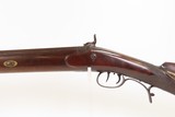 ENGRAVED Antique JOHN WURFFLEIN Half Stock BACK ACTION .40 Percussion Rifle Made by the Founder of the SHUETZEN VEREIN - 18 of 21