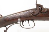 ENGRAVED Antique JOHN WURFFLEIN Half Stock BACK ACTION .40 Percussion Rifle Made by the Founder of the SHUETZEN VEREIN - 5 of 21