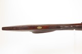 ENGRAVED Antique JOHN WURFFLEIN Half Stock BACK ACTION .40 Percussion Rifle Made by the Founder of the SHUETZEN VEREIN - 9 of 21