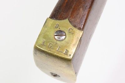 CIVIL WAR IMPORT PRUSSIAN Danzig Model 1809 Conversion Infantry Musket Dated 1827 with Original Regimental Markings - Image 19 of 25