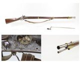 CIVIL WAR IMPORT PRUSSIAN Danzig Model 1809 Conversion Infantry Musket Dated 1827 with Original Regimental Markings