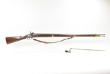 CIVIL WAR IMPORT PRUSSIAN Danzig Model 1809 Conversion Infantry Musket Dated 1827 with Original Regimental Markings - 2 of 25