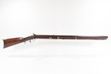 1860s Antique SLOTTER & CO. Half Stock Percussion HOMESTEAD/HUNTING Rifle
GAME GETTING .41 Caliber with DOUBLE SET TRIGGER - 1 of 22