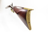 1860s Antique SLOTTER & CO. Half Stock Percussion HOMESTEAD/HUNTING Rifle
GAME GETTING .41 Caliber with DOUBLE SET TRIGGER - 22 of 22