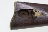 C.S.A. Marked FAYETTEVILLE ARMORY Civil War CONFEDERATE Antique Perc. Rifle With 1864 Dated Lock & Five Pointed Star on Stock - 10 of 25