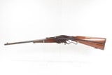 1877-79 MAINE Mfg. Antique EVANS NEW MODEL Lever Action .44 “Carbine Model” 1 of 4,000 SCARCE 28-Round Repeater GOLD ENGRAVING - 12 of 14