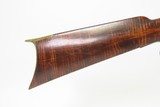 LEMAN Antique FULL-STOCK Percussion PENNSYLVANIA Long Rifle INDIAN TRADE
Desirable HENRY LEMAN RIFLE made in LANCASTER, PA - 5 of 23