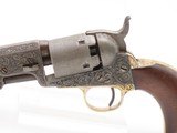 WB Ellis ENGRAVED Antique Pre-CIVIL WAR COLT M1849 Perc. POCKET FRONTIER
1852 mfg. Civil War Revolver Used in the WILD WEST - 5 of 24