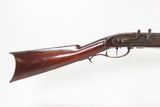 SCARCE 1850s Antique SUPERPOSED LOAD Two Shot Percussion MULE EAR Rifle
SINGLE BARREL with TWO SEPARATE IGNITION CHAMBERS - 4 of 20