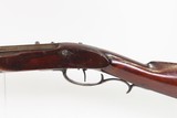 SCARCE 1850s Antique SUPERPOSED LOAD Two Shot Percussion MULE EAR Rifle
SINGLE BARREL with TWO SEPARATE IGNITION CHAMBERS - 17 of 20