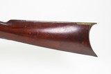 SCARCE 1850s Antique SUPERPOSED LOAD Two Shot Percussion MULE EAR Rifle
SINGLE BARREL with TWO SEPARATE IGNITION CHAMBERS - 18 of 20