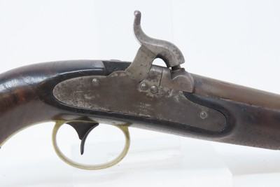 SCARCE U.S. NAVY Model 1842 BOXLOCK Pistol by AMES .54 USN 1844 Antique 1 of only 2,000, Dated Pre-MEXICAN-AMERICAN WAR - Image 4 of 20
