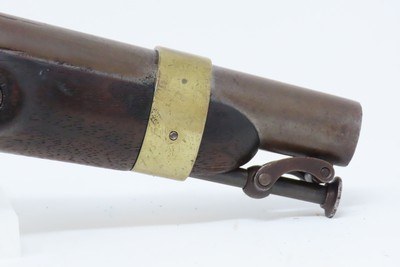 SCARCE U.S. NAVY Model 1842 BOXLOCK Pistol by AMES .54 USN 1844 Antique 1 of only 2,000, Dated Pre-MEXICAN-AMERICAN WAR - Image 5 of 20