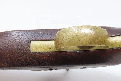 SCARCE U.S. NAVY Model 1842 BOXLOCK Pistol by AMES .54 USN 1844 Antique 1 of only 2,000, Dated Pre-MEXICAN-AMERICAN WAR - Image 14 of 20