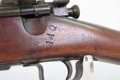 WORLD WAR II U.S. Remington M1903A3 Bolt Action C&R .30-06 Rifle with SLING Made in 1943 “R.A. / FLAMING BOMB / 2-43” Barrel - Image 21 of 23