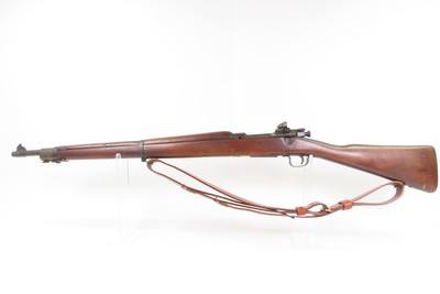WORLD WAR II U.S. Remington M1903A3 Bolt Action C&R .30-06 Rifle with SLING Made in 1943 “R.A. / FLAMING BOMB / 2-43” Barrel - Image 17 of 23