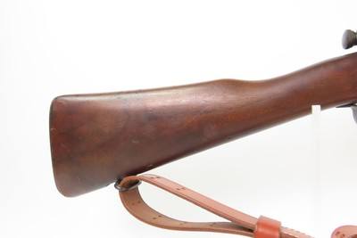 WORLD WAR II U.S. Remington M1903A3 Bolt Action C&R .30-06 Rifle with SLING Made in 1943 “R.A. / FLAMING BOMB / 2-43” Barrel - Image 5 of 23