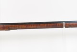 Mid-1800s Antique AMERICAN Full Stock Percussion HOMESTEAD/HUNTING Rifle
GAME GETTING .47 Cal. Rifle marked “J+B” on Barrel - 3 of 23