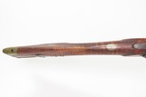 Mid-1800s Antique AMERICAN Full Stock Percussion HOMESTEAD/HUNTING Rifle
GAME GETTING .47 Cal. Rifle marked “J+B” on Barrel - 15 of 23