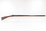 Mid-1800s Antique AMERICAN Full Stock Percussion HOMESTEAD/HUNTING Rifle
GAME GETTING .47 Cal. Rifle marked “J+B” on Barrel - 1 of 23