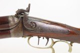 Antique GREAT WESTERN GUN WORKS Over/Under Percussion COMBINATION Longarm
Made by J.H. JOHNSTON of Pittsburgh, Pennsylvania - 20 of 22