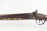 ENGRAVED Antique T.W. COFER 10 Gauge Double Barrel SxS PERCUSSION Shotgun
CIVIL WAR Era Hunting/Fowling Gun BRITISH PROOFED - 19 of 23