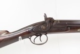 ENGRAVED Antique T.W. COFER 10 Gauge Double Barrel SxS PERCUSSION Shotgun
CIVIL WAR Era Hunting/Fowling Gun BRITISH PROOFED - 4 of 23