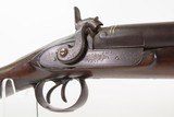 ENGRAVED Antique T.W. COFER 10 Gauge Double Barrel SxS PERCUSSION Shotgun
CIVIL WAR Era Hunting/Fowling Gun BRITISH PROOFED - 6 of 23