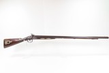 ENGRAVED Antique T.W. COFER 10 Gauge Double Barrel SxS PERCUSSION Shotgun
CIVIL WAR Era Hunting/Fowling Gun BRITISH PROOFED