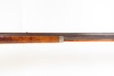 ENGRAVED Mid-1800s Antique AMERICAN Half Stock Perc. SUPERPOSED LOAD Rifle
GAME GETTING .45 Caliber Rifle with ALBANY LOCK - 3 of 21