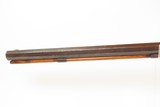 ENGRAVED Mid-1800s Antique AMERICAN Half Stock Perc. SUPERPOSED LOAD Rifle
GAME GETTING .45 Caliber Rifle with ALBANY LOCK - 16 of 21