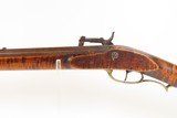 ENGRAVED Mid-1800s Antique AMERICAN Half Stock Perc. SUPERPOSED LOAD Rifle
GAME GETTING .45 Caliber Rifle with ALBANY LOCK - 18 of 21