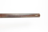 ENGRAVED Mid-1800s Antique AMERICAN Half Stock Perc. SUPERPOSED LOAD Rifle
GAME GETTING .45 Caliber Rifle with ALBANY LOCK - 11 of 21
