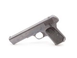 Swedish HUSQVARNA M1907 Hammerless .380 ACP Semi-Automatic PISTOL C&RPost-WORLD WAR I Colt M1903 Clone MILITARY Pistol - 2 of 19