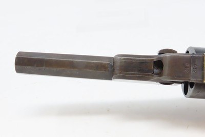 NICE Antique CIVIL WAR COLT M1862 Pocket NAVY .38 RF CONVERSION RevolverLOW THREE DIGIT SERIAL NUMBER (#310) Pocket Model - Image 16 of 21