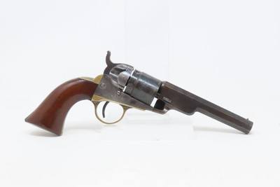 NICE Antique CIVIL WAR COLT M1862 Pocket NAVY .38 RF CONVERSION RevolverLOW THREE DIGIT SERIAL NUMBER (#310) Pocket Model - Image 18 of 21