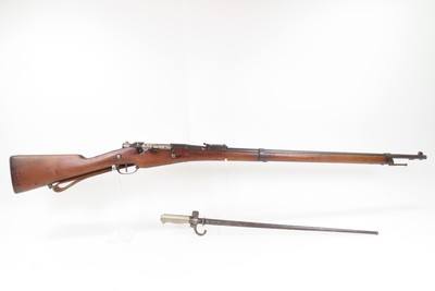 WORLD WAR I Date FRENCH St. Etienne M1907-15 8mm BERTHIER Rifle C&R BAYONET 1915 Upgrade to the Model 1907 w/SCABBARD & SLING