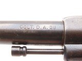 1901 mfg. COLT NEW ARMY & NAVY .38 Long Colt Double Action REVOLVER C&R
First DA Swing Out Cylinder Used by the US Military - 6 of 19