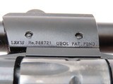 1957 RUGER SINGLE SIX Single Action THREE SCREW FRAME Revolver w/SCOPE C&R
BUSHNELL 1.3x15 Scope CLEAR OPTICS/RETICLE CRISP - 14 of 23