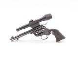 1957 RUGER SINGLE SIX Single Action THREE SCREW FRAME Revolver w/SCOPE C&R
BUSHNELL 1.3x15 Scope CLEAR OPTICS/RETICLE CRISP