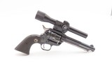 1957 RUGER SINGLE SIX Single Action THREE SCREW FRAME Revolver w/SCOPE C&R
BUSHNELL 1.3x15 Scope CLEAR OPTICS/RETICLE CRISP - 20 of 23