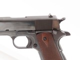 1944 mfr. World War II U.S. PROPERTY REMINGTON-RAND M1911A1 ARMY Pistol C&R UNITED STATES ARMY Model Chambered in .45 ACP - 3 of 19