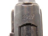 BRITISH WAR TROPHY WWI 1917 Dated ERFURT P08 GERMAN LUGER C&R Pistol 9x19mm IMPERIAL GERMAN Sidearm w/MATCHING NUMBERS - 10 of 24