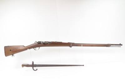 Antique FRENCH TULLE ARSENAL Gras M1874/80 M14 Bolt Action MILITARY Rifle W/ Bayonet WORLD WAR I Era MILITARY Proofed INFANTRY Rifle